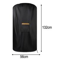 Cover for Freestanding Punching Bag Waterproof 210D PU Coated Fabric with Front Zipper and Side Handles 56x132CM 61x173CM 56x132CM