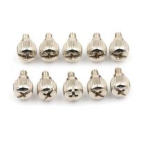10pcs M3.5 6 #-32 Computer Case Screws Black Or Nickel Computer Case Screws Adjustment Screws Hand Tighten Thumb Screws balta
