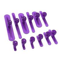 12pcs car dent repair tool Dent Puller Dent Removal Tools large pull sheet metal puller data recovery for dents violetinė