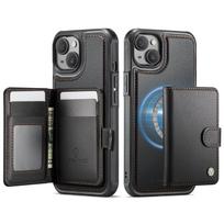 Wallet Case Compatible with iPhone 15/14/13/12/11 Pro Max X XS XR XS Max SE 2025, Premium 2-in-1 Detachable Magnetic Card Holder For iPhone 7 8 juoda