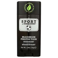 Herban Cowboy Sport Maximum Protection Deodorant, 2.8 Oz (Pack of 2)