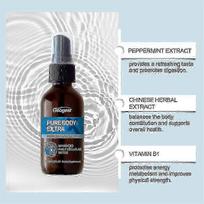 Pure Body Extra Nanosized Zeolite Spray Natural Daily Detox for Women Men Travel-Friendly Body Care Freshness 1pc