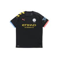 PUMA Manchester City 19/20 išvykos marškinėliai 'Juodi' Vyriški 755590-02 S