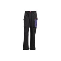 adidas originals G Outd Cargo P Contrasting Colors Pocket Loose Cargo Sweatpants Black Men's H09349 S