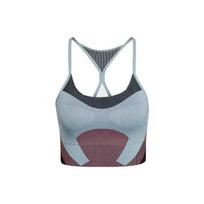 (WMNS) adidas by Stella McCartney TrueStrength Yoga Knit Light Support Bra Asia Sizing 'Teal' Women's HG8784 S
