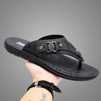 Men's Non-Slip Soft Sole Beach Flip-Flops Sandals for Summer 2025 Size 42