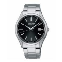 SEIKO SELECTION SBPX147 S Series Solar Date Black Stainless Pair Model [Seiko Watch] Men's Watch, Powered, Calendar, Dial, Steel,