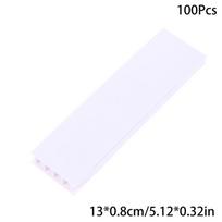 100/200Pcs 130*8mm Perfume Test Strips Perfume Blotter Strips Disposable White Perfume Test Paper Strips For Essential Oils