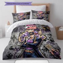 JoJos Bizarre Adventure Soft Comfortable Duvet Cover, Kids Bedding Gift, Extra Large  Various Sizes -HE95 135x200cm