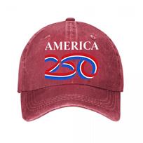 America  Baseball Cap  New Vintage Washed Cotton Baseball Cap Parent Kids Sun Hats Adjustable