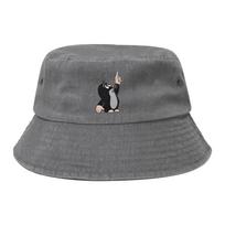 Women Bucket Hat Mole Pointing Spring Headwear Foldable Outdoor FisherUnisex Caps  Boonie Hat Birthday Gift Idea One Size