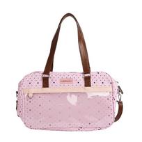 Harajuku Style Large Capacity Transparent Ita Bag Cute Lace Lolita Crossbody Bag Elegant Polka Dot Pocket Bag Anime Cventi rožinė