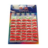 Carp Fishing Fishing Buoys Floating Beans Seven-star Float Oval Fishing Float Fishing Float Bobber L raudona