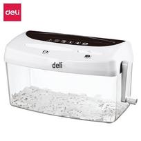 Deli 9935 Manual Mini Paper Shredder CN plug (adapter included)