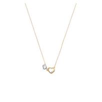 COACH Logo Design Glass Necklace Women's Gold auksas