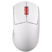 Sprime sp-pm1-white Wireless Gaming Mouse, 4K8K Compatible, WirelessWired, FPSTPS, Ergonomic, Asymmetrical Design, Lightweight, 1-Year Warranty from