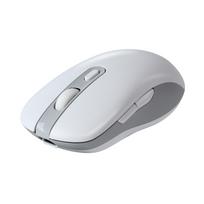 C4025 Wireless Mouse, Bluetooth 2.4g, USB, Silent, Compact, Type-C Rechargeable, 6 Buttons, Optical, Connects to 3 Devices, Compatible with PCs,