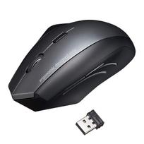 Sanwa Supply Wireless Mouse, Ergonomic Shape, Blue LED, 5 Buttons, Large, MA-ERGW8