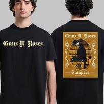 Guns N Roses Tampere 2026 Event Tee At RatinaStadium On July 7 2026 Two Sided L