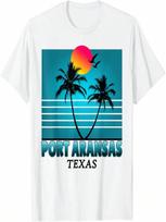 Port Aransas Texas Summer Tee T-Shirt S įvairiaspalvis