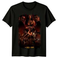 Nuo sutemimo iki aušros (1996 m) Filmo plakato įkvėpti marškinėliai Retro 90s marškinėliai Unisex L