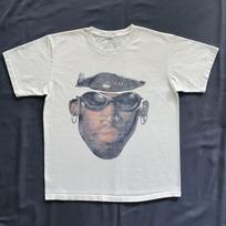 Dennis Rodman Face Graphic T Shirt Mens Y2K Vintage Style Streetwear Tee S-3XL M