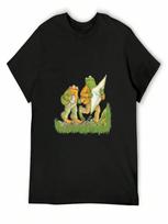 Frog And Toad Are Friends T-Shirt Plus Size Tops Boys Whites Blacks unisex T Shirts S įvairiaspalvis