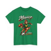Mexico Soccer Chapulin Colorado Tee | Futbol Player Graphic  Children's T-shirt 110