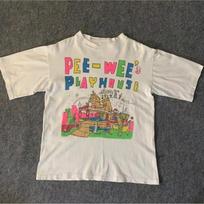 PEE WEE HERMAN Playhouse unisex White Cotton T SHIRT FULL Size S-5XL S