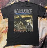 Immolation Band Unholy Cult Black Unisex T-shirt size S-5XL L
