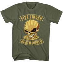 FIVE FINGER DEATH PUNCH cd cv SKULL & KNUCKLES Official SHIRT XL New way of fist S