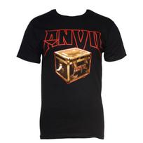 ANVIL cd lgo ROAD CASE Official SHIRT LAST XL OOP hard n' heavy metal on metal L