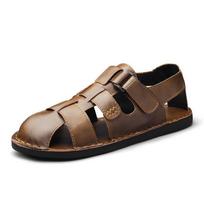 Men's Plus Size Velcro Casual Beach Sandals - Summer 2026 Collection 41
