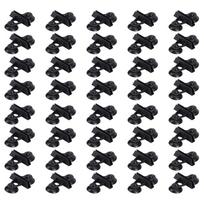 40PCS PVC Aquarium Fish   Suction Cup Separating Board Divider Support Clip