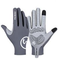 Full Finger Cycling Gloves Windproof Bicycle Mittens Shockproof Sports Gloves  Unisex M