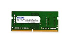Adtec ADS2400N-X4G DDR4-2400 260pin SO-DIMM 4GB x 1 module, low power consumption, 6-year warranty, notebook JEDEC compliant.
