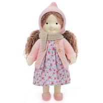 BlissfulPixie Waldorf Doll - Handmade Doll - Luna 30cm Soft Girl Cute Plush Doll, Perfect for Children