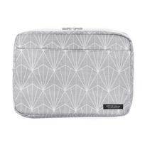 STYLE Decor PC Case, Laptop Case, Cover, Stylish and Cute, for 13.3-inch Laptops, Gray, Simple Line Design, W0706710-NVL2602 (Includes Pocket Tissue