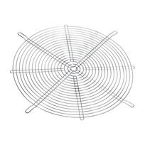 PATIKIL 1pc Finger Grill 28x28cm Fan Grill Protective Cover Dustproof Mesh Fan Guard Metal Round Ventilation Fan Filter Replacement Protective Silver