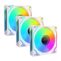 PANO-MOUNTS 120mm PC Fans, ARGB, Motherboard Sync, 5V 3-Pin ARGB4-Pin PWM Compatible, Low Noise, High Performance Cooling System for PC CasesAir
