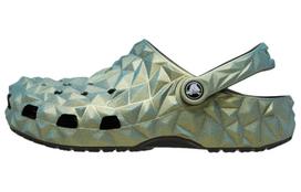 Crocs Classic Iridescent Geometric Clog 'Green' 209841-001 36-37