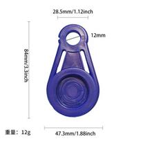 5/10Pcs Heavy-Duty Camping Tent Clips Windproof Punch-Free Tarpaulin Awning Fixed Buckle Outdoor Accessories