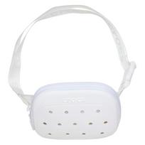 Crocs Letter Solid Color Design Fanny Pack Women's White 211701-100