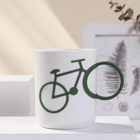 1Pcs Creative Couple Bicycle Handlebar Mouthwash Cup - Toothbrush & Face Wash Cup Home Decor Bathroom Accessories