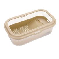 Practical-Turtle Tank For Home Use With Sun Terrace Fish Turtle Mixed Breeding Tank Reptile Aquarium Tank šviesiai ruda spalva