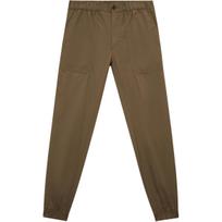Michael Kors Solid Color Button Sports Jogger Pants Men bottoms Olive-Green OU2301D4JJ-310 XL