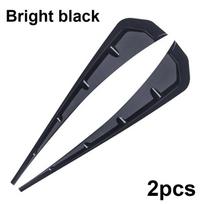 Car Side Fender Universal Side Wing Air Vent Hood Intake Fender Cover Moulding Trim Stickers Hood Intake Sticker Accessorie 4XL