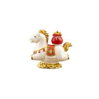 Funny Zodiac Pony Incense Burner Pony Shape Resin Incense Stick Holder 2026 Horse Year New Year Ornamental Cense Holder