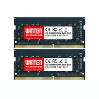 WINTEN Notebook PC Memory DDR4-2400 16GB (8GB x 2) 260Pin CL17 1.2V SODIMM SDRAM Internal Memory Expansion Memory [5-Year Warranty & Compatibility