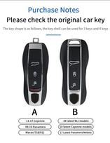 For Porsche Macan modified key case 718 Cayenne key case Panamera key chain 911 key case